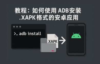 如何安裝 XAPK 文件？詳解 ADB 安裝 XAPK 應用的完整教程[安卓] 12