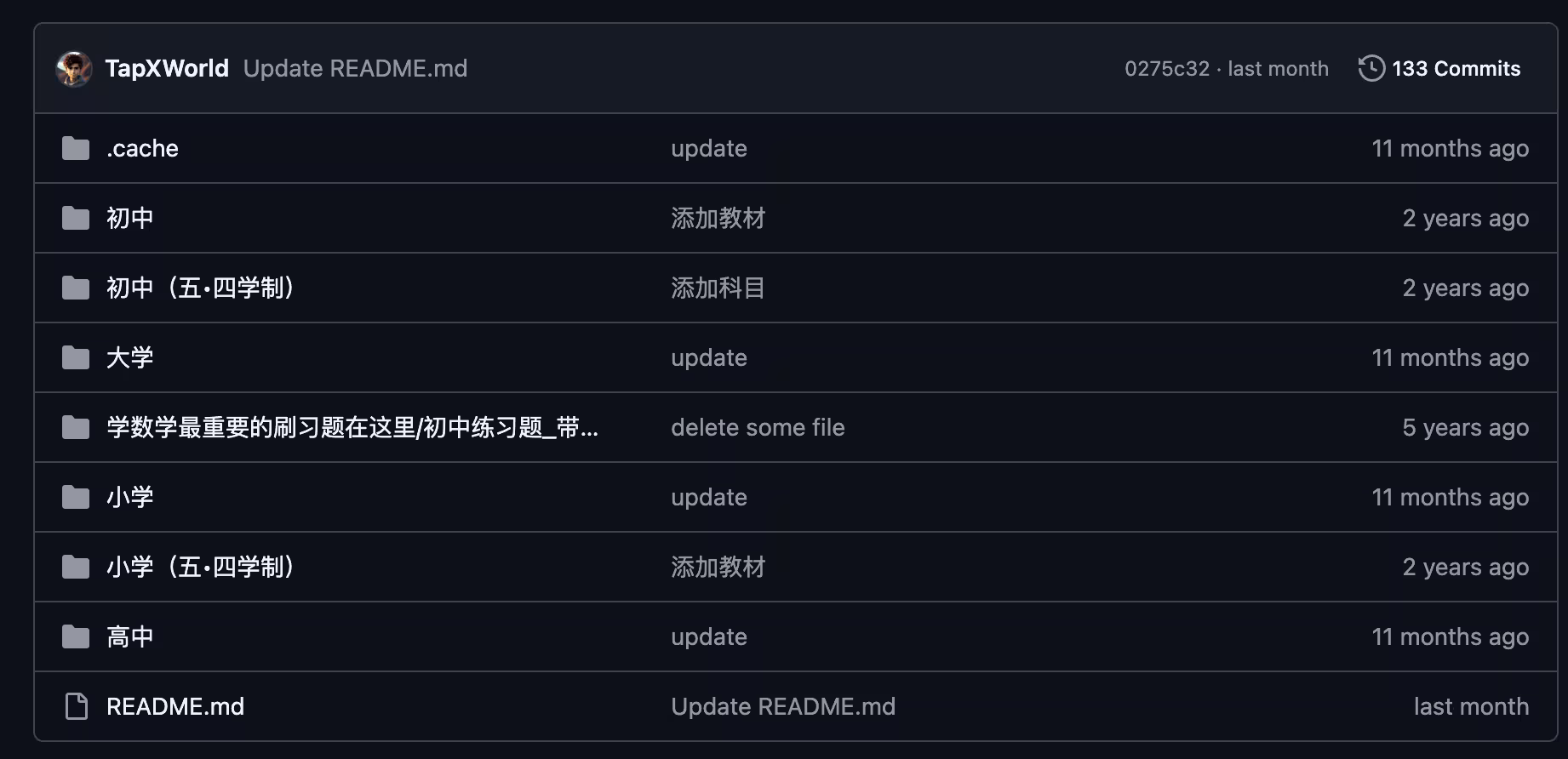 ChinaTextbook - 41.53 GB,中国小学、初中、高中、大学 PDF 教材 2