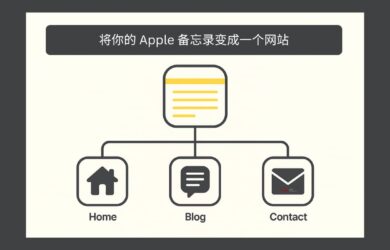 居然还有这种需求：将你的 Apple 备忘录变成一个网站 19