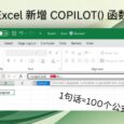 Excel 新增 COPILOT 函数，1句话=100个公式？ 7