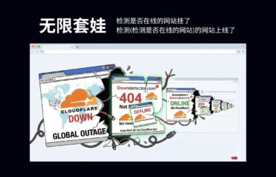 终于见识到无限套娃了：检测是否在线的网站挂了，检测(检测是否在线的网站)的网站上线了 19