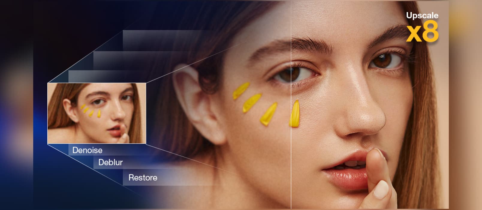 新增AI消除，更强人脸修复｜最新Aiarty Image Enhancer更自然地提升画质