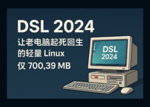 DSL 2024 - 讓老電腦起死回生的輕量 Linux，僅 700.39 MB 15