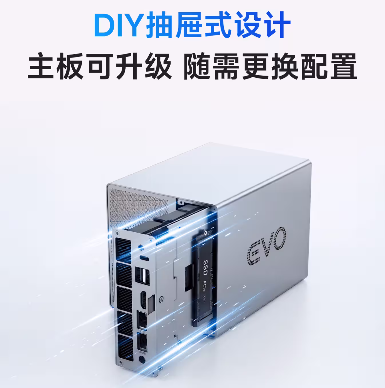 飞牛NAS EVO 2 预售：双盘位、双网口，N150、8G/128G 售价 ¥1999 起 4