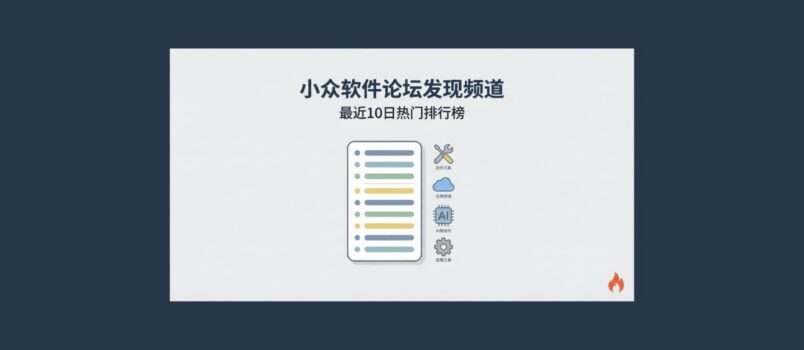 发现频道近10日热门排行榜[2026年1期] 2