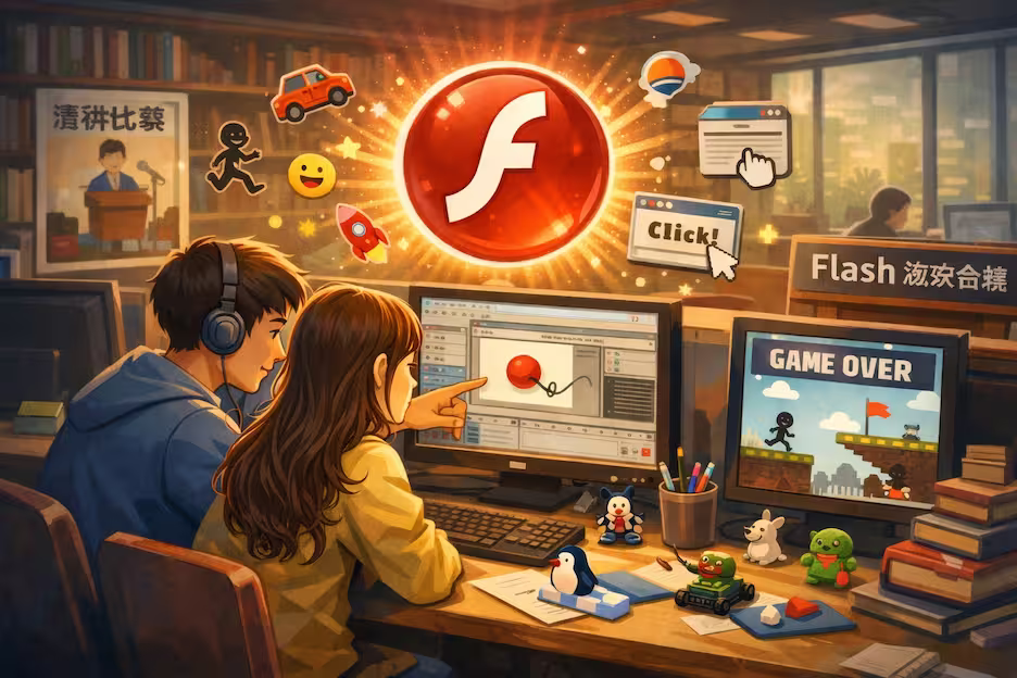 Flash 直到今天才结束？那么，动画都去哪了？ 2