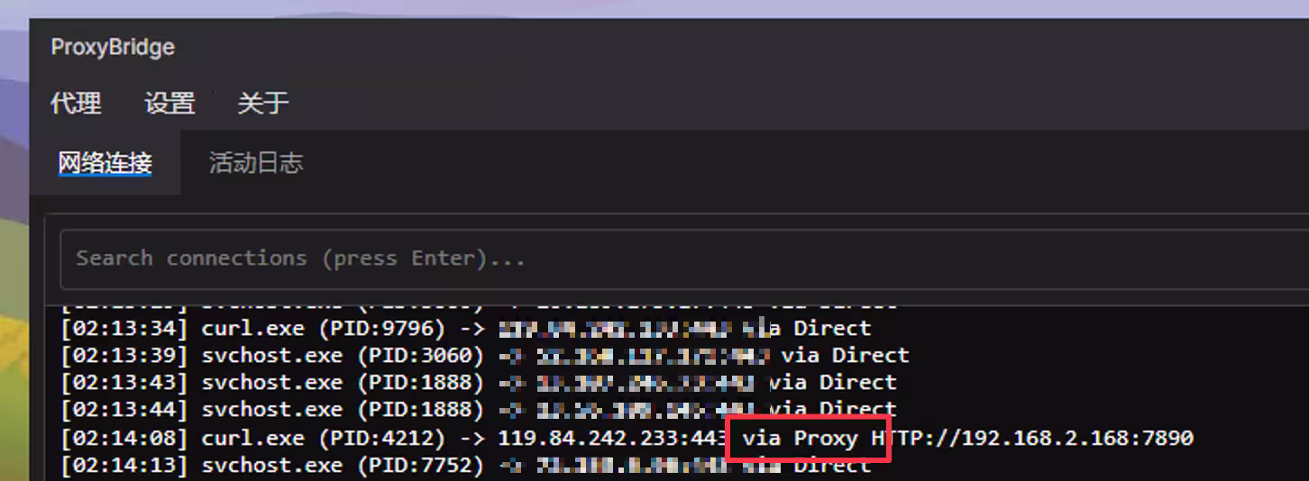 ProxyBridge：Proxifier 的免费开源替代，让任意程序走代理（Win/macOS） 12