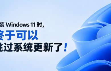 安装 Windows 11 时，终于可以跳过系统更新了 14