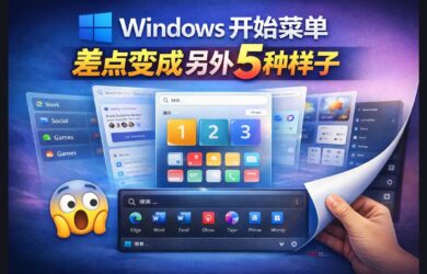 Windows 开始菜单，差点变成另外 5 种样子 22
