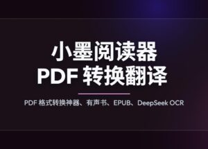 告别 PDF 乱码错版，DeepSeek OCR 驱动，手机就能用：将扫描版 PDF 转换为 EPUB 电子书 12