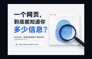 坦白了：一个普通网页，到底能知道你多少信息？ 17