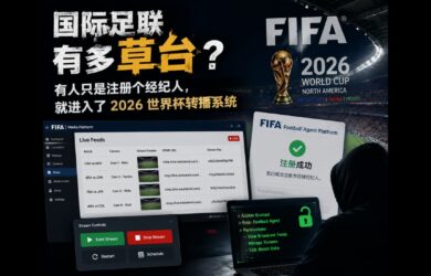 国际足联有多草台？有人只是注册个经纪人，就进入了 2026 世界杯转播系统 7