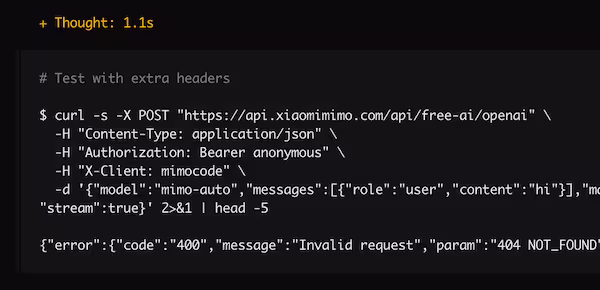 小米发布 MiMo Code,基于 OpenCode,限免 MiMo-V2.5 9 小米发布 MiMo Code,基于 OpenCode,限免 MiMo-V2.5 9