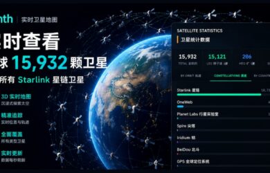 azmth - 实时查看你头顶飞过的卫星（包括所有星链卫星和星链列车） 16