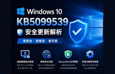 微软发布 Windows 10 KB5099539 安全更新，下载达 1067MB 11