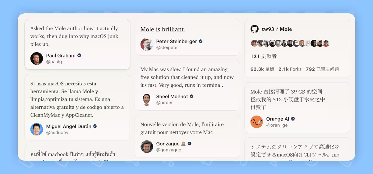 Mac 磁盘爆满不用慌,Mole 帮你一键深度释放空间! 13 Mac 磁盘爆满不用慌,Mole 帮你一键深度释放空间! 12