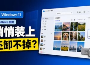 Windows 11 最近悄悄安装了OneDrive照片，还不能卸载？ 8