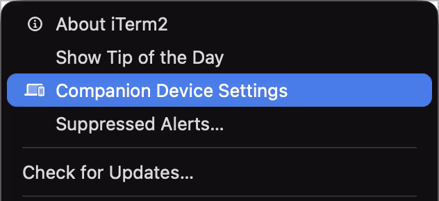 iTerm2 发布 iOS 客户端 iTerm2 Buddy，但它不是 iPhone 版终端