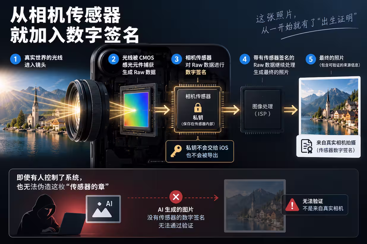 AI 图片真假难辨，我们怎么证明「一张照片真的是相机拍出来的」？ 4