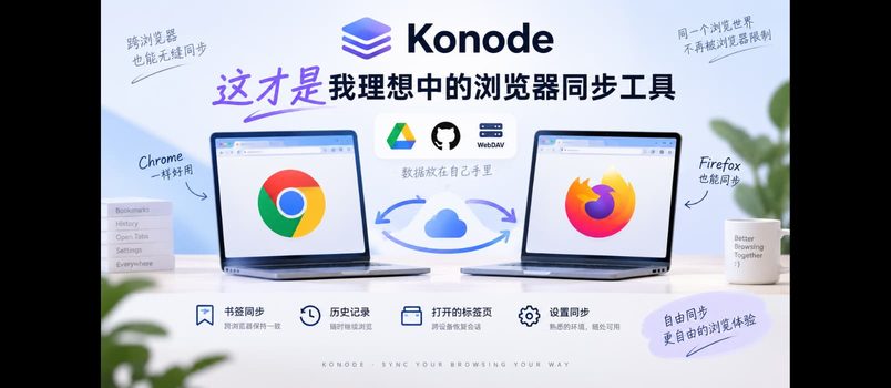 Konode - 这才是我理想中的浏览器同步工具 5