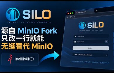 PGSTY Silo：源自 MinIO Fork，只改一行，无缝替代 MinIO 11