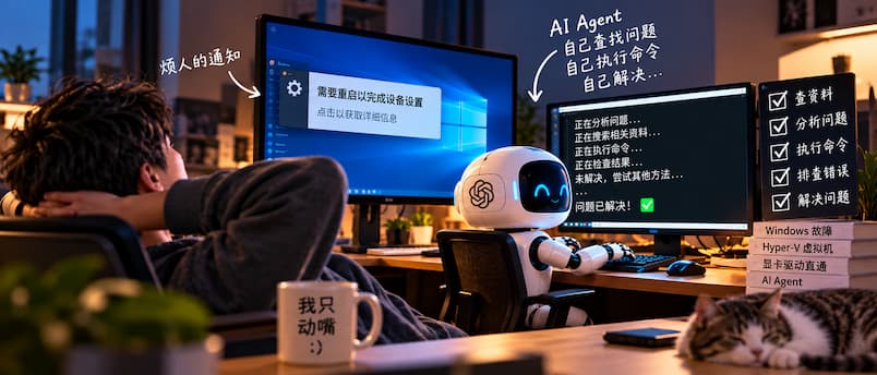 终于解决了 Windows 出现「A字出现了问题，无法安装功能」的故障 3