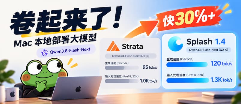 卷起来了！昨天 Strata 刚升级，今天 Splash 1.4 就宣布快了 30%