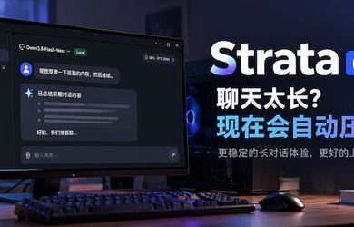 Strata 0.2.3 更新：聊天太长？现在会自动压缩了 8