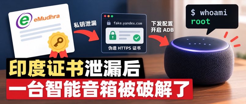 印度证书泄漏后，一台智能音箱被破解了